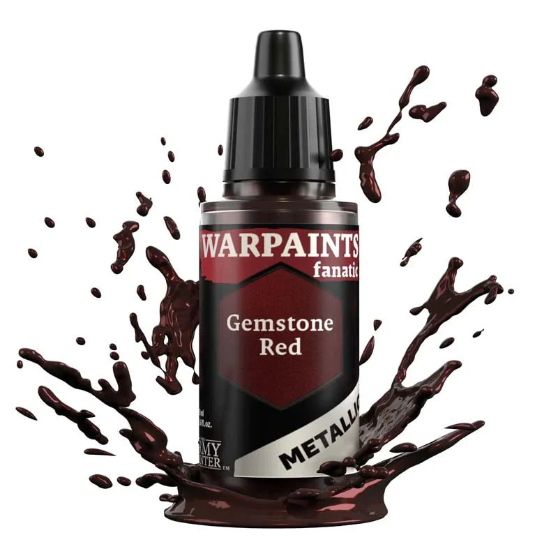 Army Painter Warpaints Fanatic Metallic: Gemstone Red 18ml - Image 2