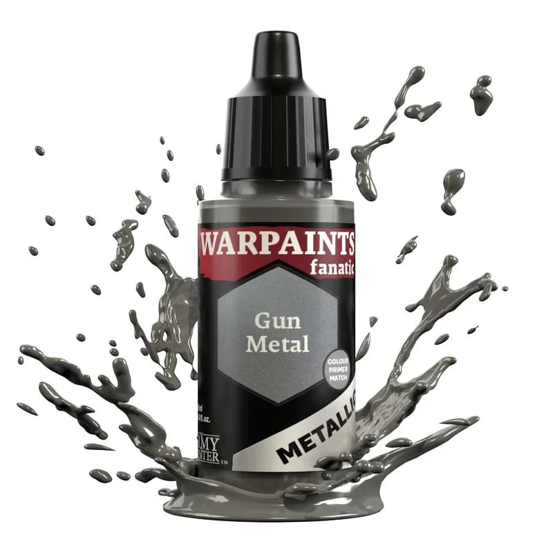 Army Painter Warpaints Fanatic Metallic: Gun Metal 18ml - Image 2