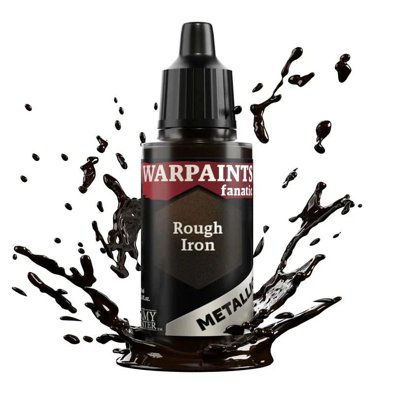 Army Painter Warpaints Fanatic Metallic: Rough Iron 18ml - Image 2