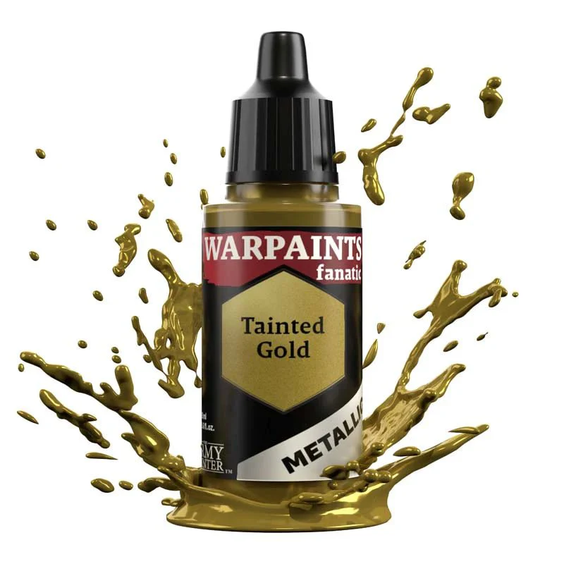 Army Painter Warpaints Fanatic Metallic: Tainted Gold 18ml - Image 2