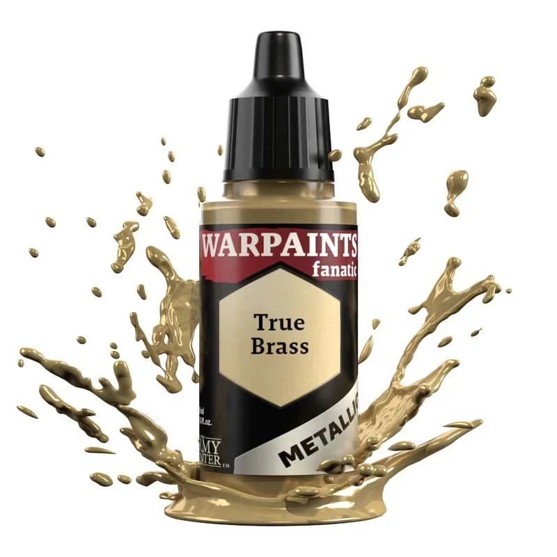 Army Painter Warpaints Fanatic Metallic: True Brass 18ml - Image 2