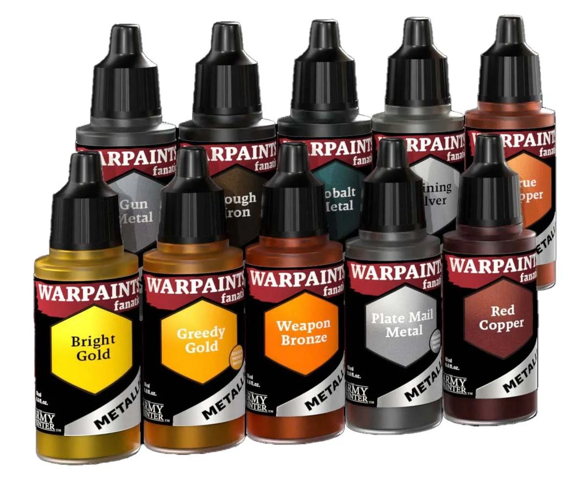 Army Painter Warpaints Fanatic Metallics Paint Set - Image 2