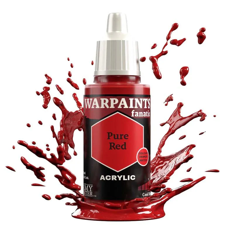 Army Painter Warpaints Fanatic: Pure Red 18ml - Image 2