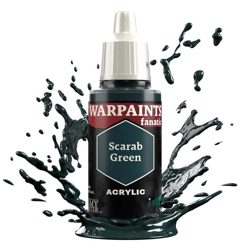 Army Painter Warpaints Fanatic: Scarab Green 18ml - Image 2