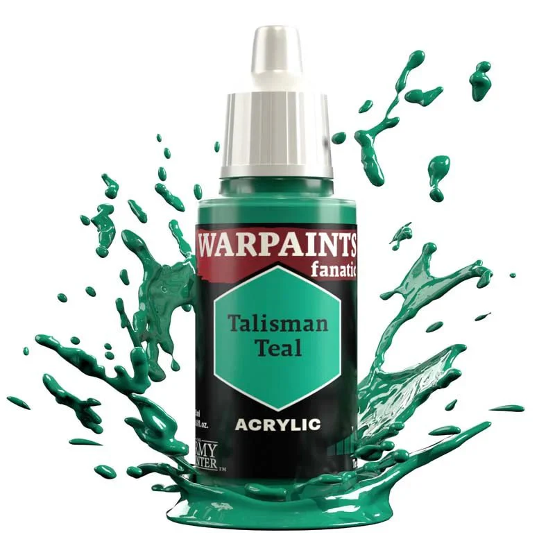 Army Painter Warpaints Fanatic: Talisman Teal 18ml - Image 2