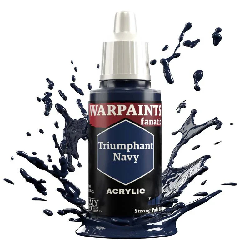 Army Painter Warpaints Fanatic: Triumphant Navy 18ml - Image 2