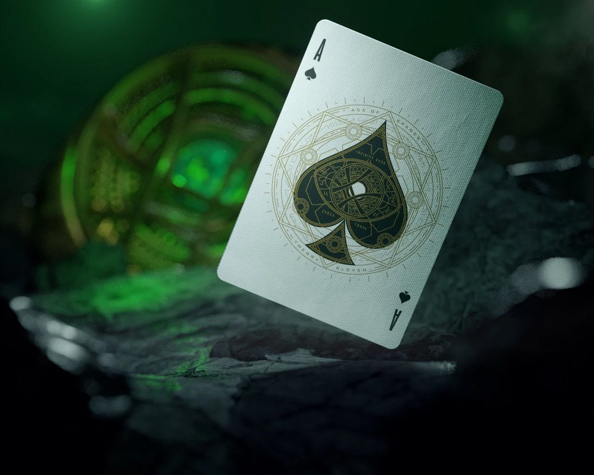 Theory 11 - Avengers - The Infinity Saga Playing Cards Green Version - Image 2