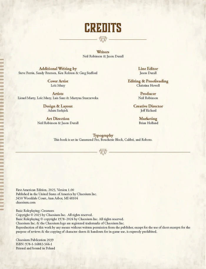 Basic Roleplaying: Creatures - Image 3
