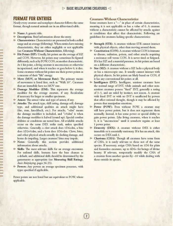 Basic Roleplaying: Creatures - Image 6