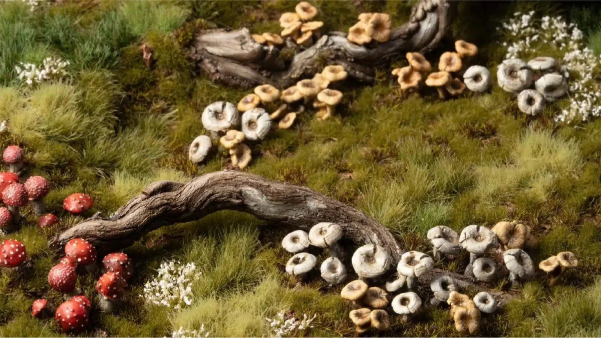 Gamers Grass Basing Bits - Forest Mushrooms - Image 2