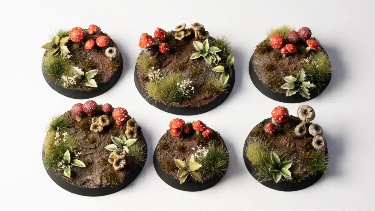 Gamers Grass Basing Bits - Forest Mushrooms - Image 5