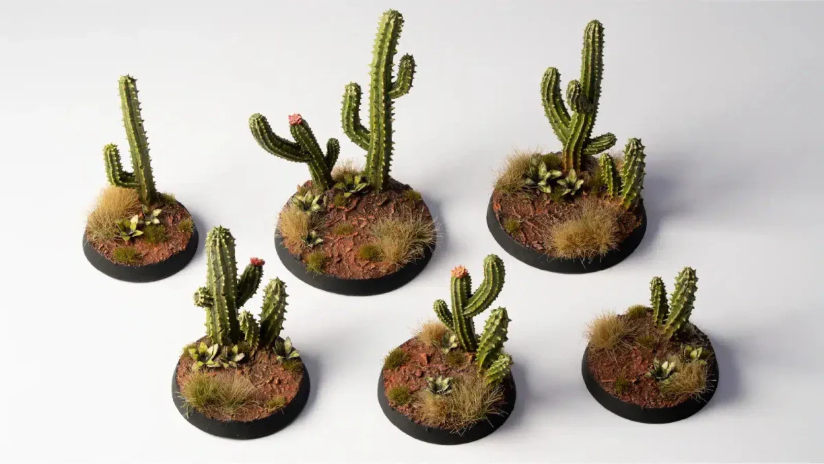 Gamers Grass Basing Bits - Saguaro Cacti - Image 2