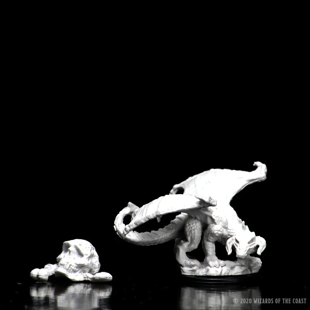 Black Dragon Wyrmling - Dungeons & Dragons Nolzur’s Marvelous Miniatures - Image 3