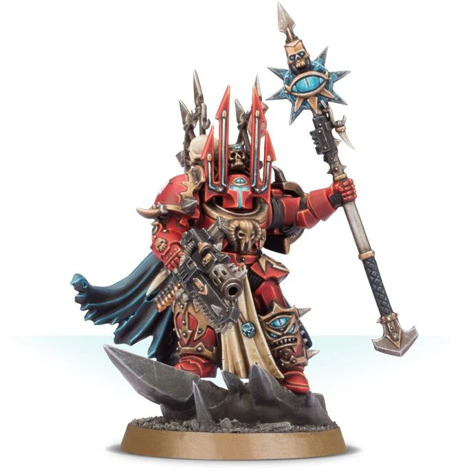 Chaos Space Marines: Chaos Lord in Terminator Armour - Image 3