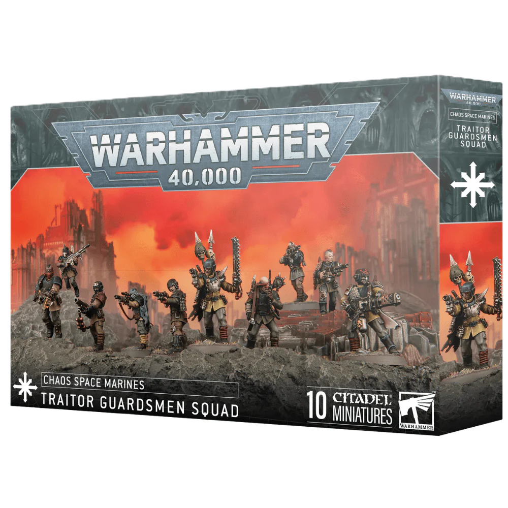 Chaos Space Marines: Traitor Guardsmen Squad