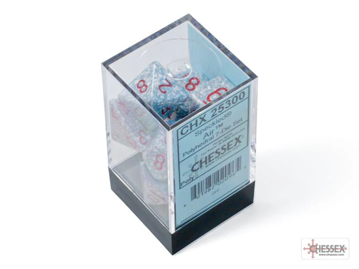 Chessex - Speckled Polyhedral 7 Dice Set - Air - Image 3