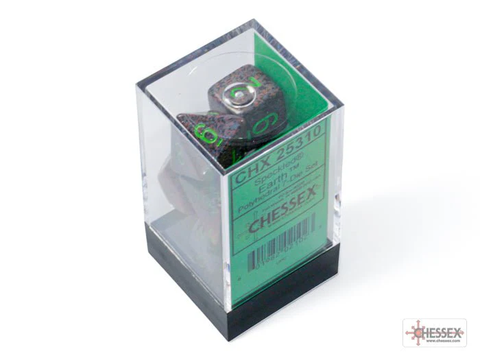 Chessex - Speckled Polyhedral 7 Dice Set - Earth - Image 2