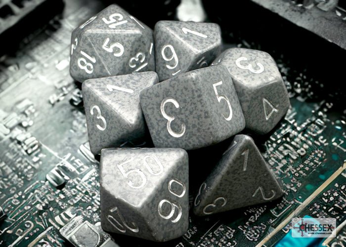 Chessex - Speckled Polyhedral 7 Dice Set - Hi-Tech - Image 2