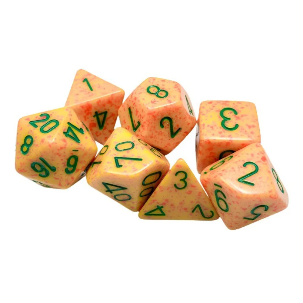 Chessex - Speckled Polyhedral 7 Dice Set - Lotus