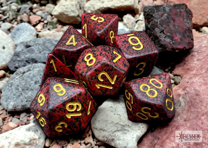 Chessex - Speckled Polyhedral 7 Dice Set - Mercury - Image 2