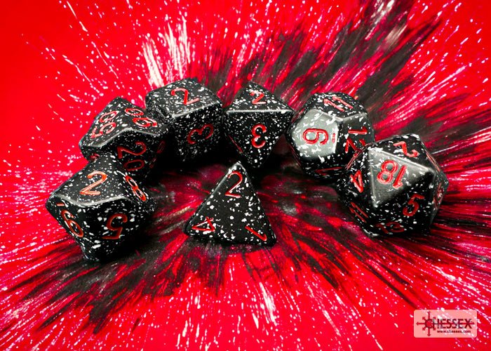 Chessex - Speckled Polyhedral 7 Dice Set - Space - Image 2