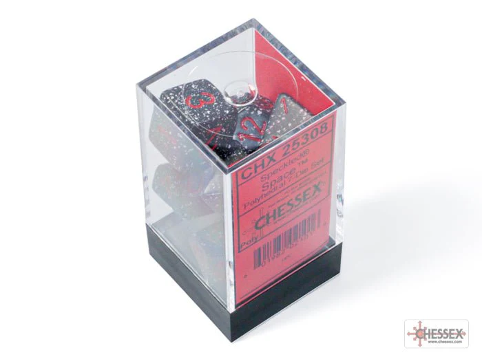 Chessex - Speckled Polyhedral 7 Dice Set - Space - Image 3
