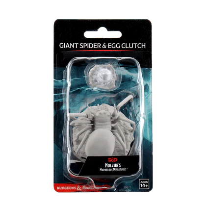 D&D Nolzurs Marvelous Miniatures: Giant Spider & Egg Clutch - Wave 12 - Image 2