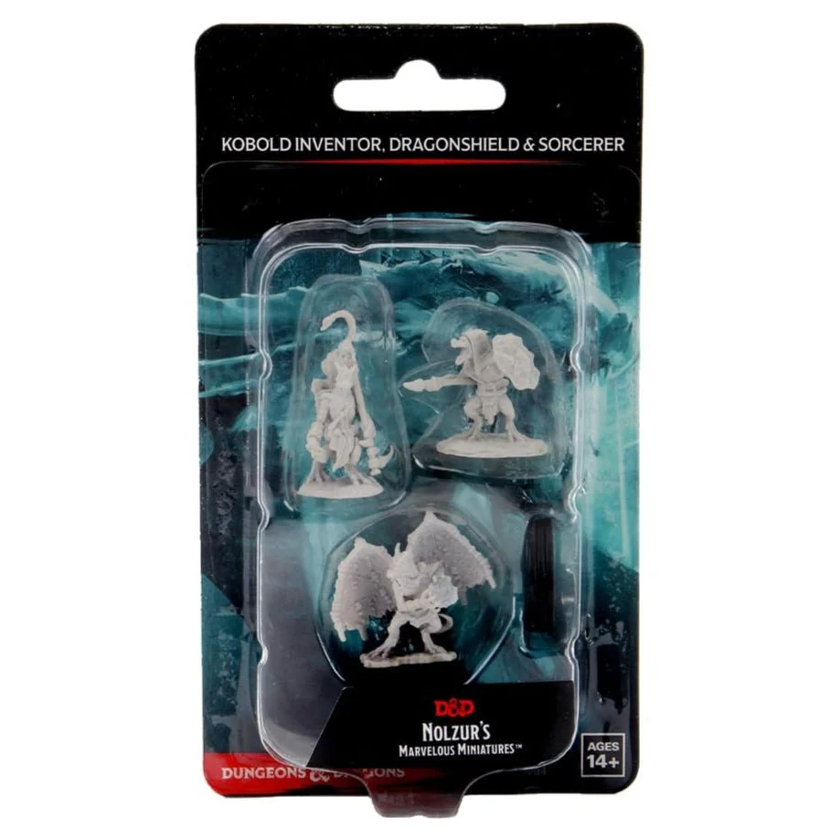 D&D Nolzurs Marvelous Miniatures: Kobold Inventor, Dragonshield & Sorcerer - Wave 12 - Image 2