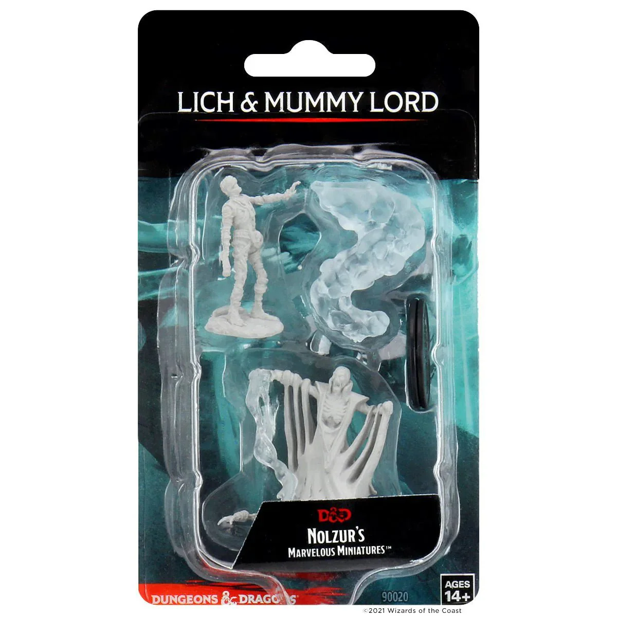 D&D Nolzurs Marvelous Miniatures: Lich & Mummy Lord - Wave 11 - Image 2