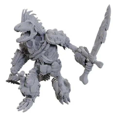 D&D Nolzurs Marvelous Miniatures - Lizardfolk Skeleton - Wave 23