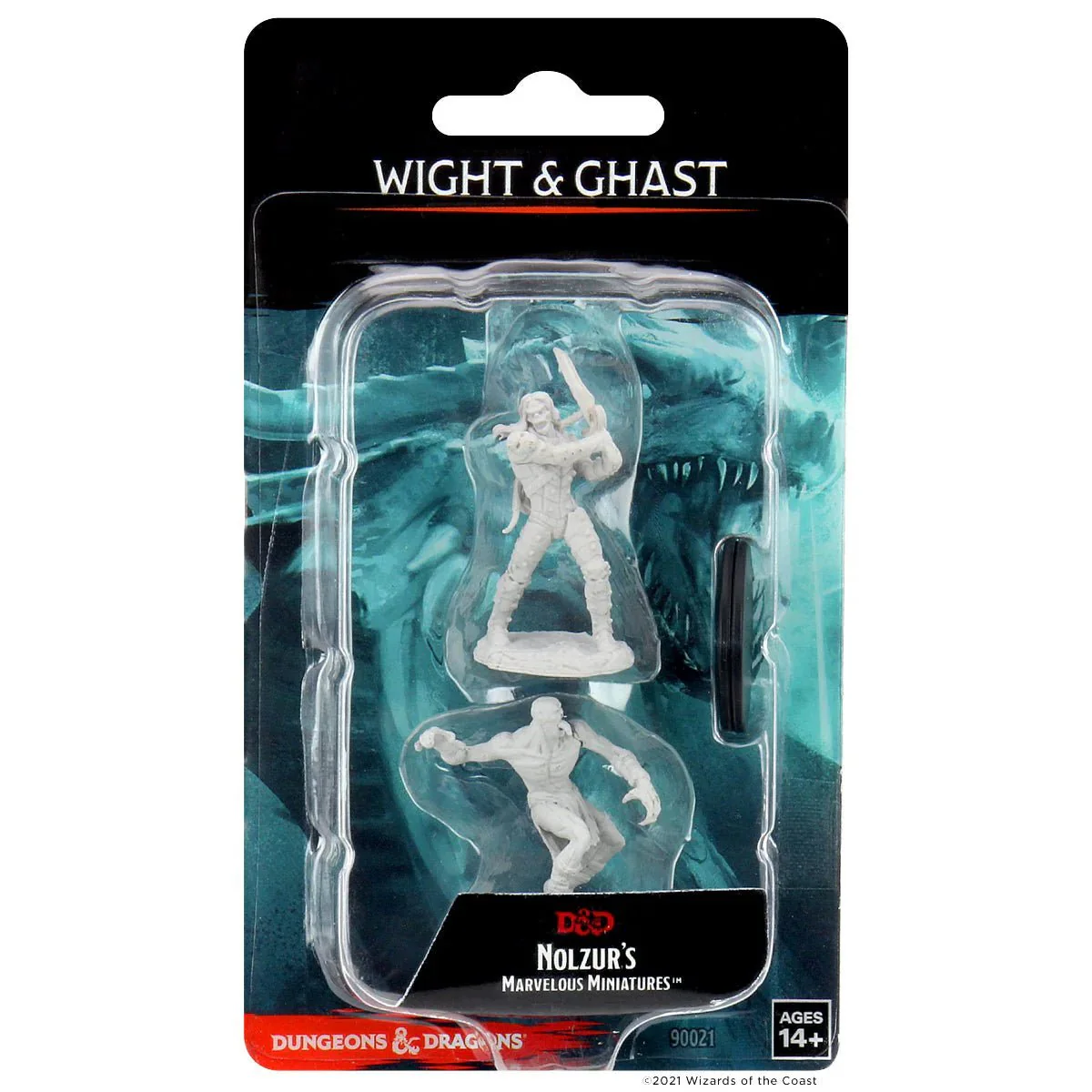 D&D Nolzurs Marvelous Miniatures: Wight & Ghast - Wave 11