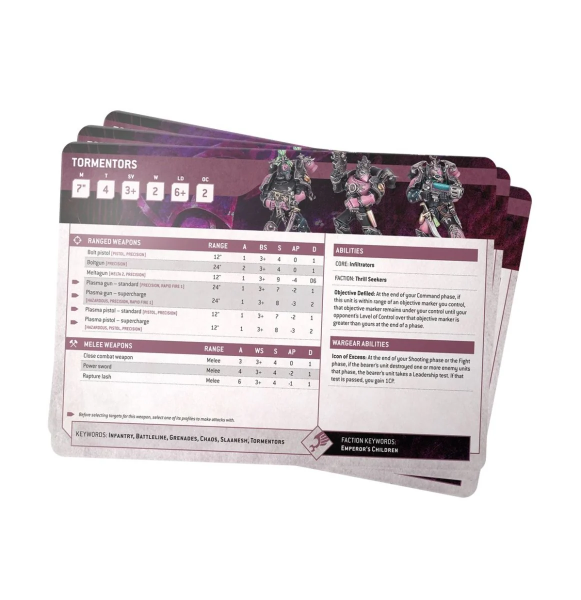 Datasheet Cards: Emperor's Children - Image 2