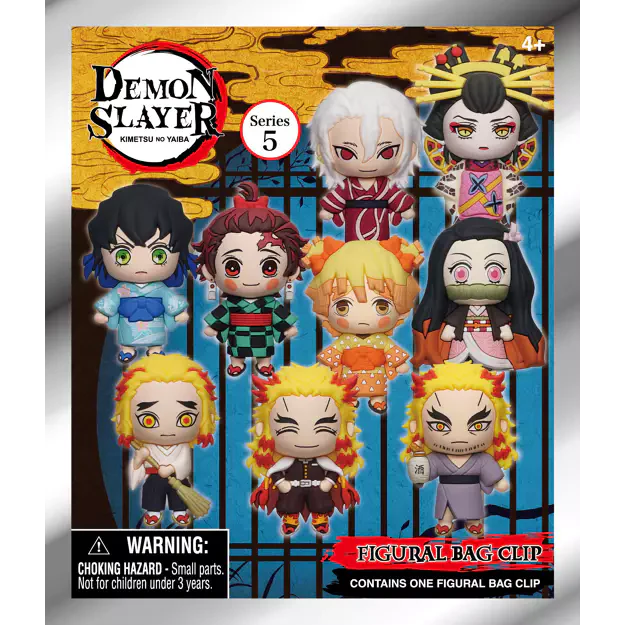 Demon Slayer Series 5 Bag Clips - Blind Bag