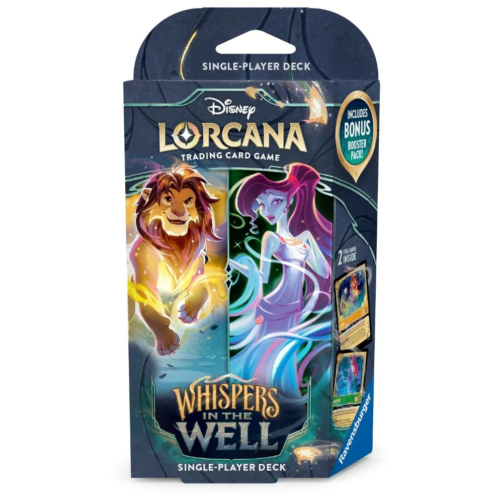 Disney Lorcana - Whispers in the Well Starter Deck - Simba & Megara