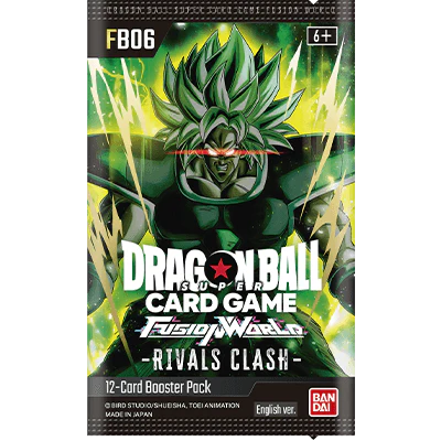Dragon Ball Super CG: Booster Pack - Rivals Clash Fusion World 06 (FB06)