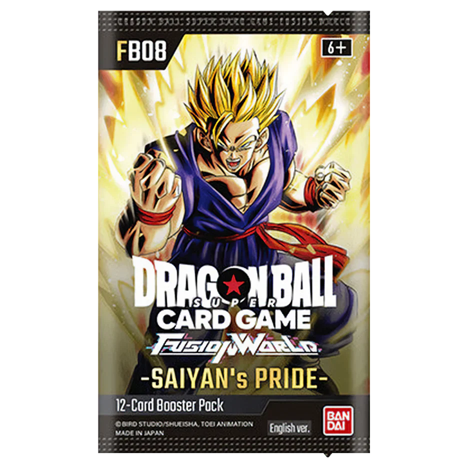 Dragon Ball Super CG: Booster Pack - Saiyan's Pride (FB08) - Booster Pack