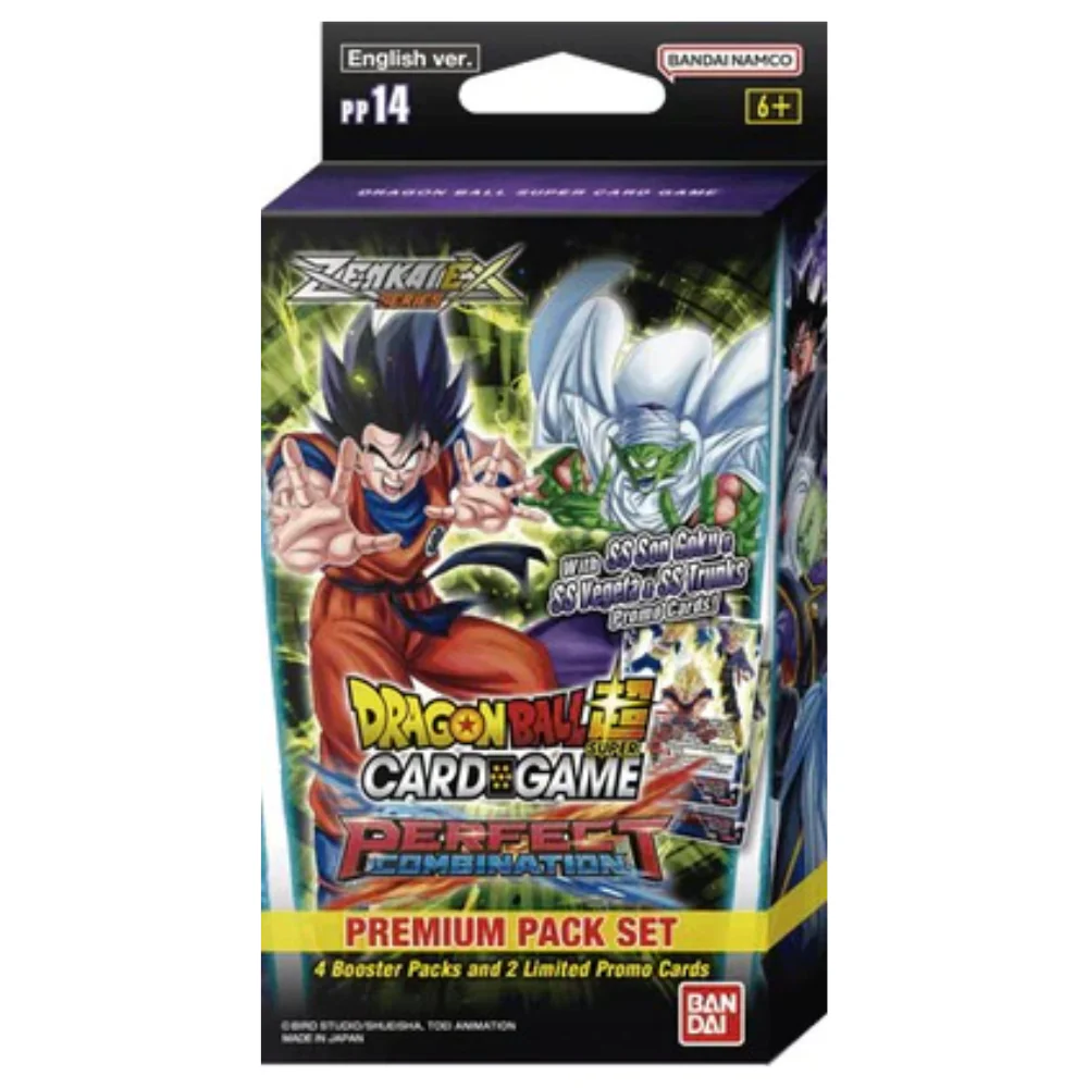 Dragon Ball Super CG: Premium Pack Set Perfect Combination Zenkai Series Set 06 (PP14)