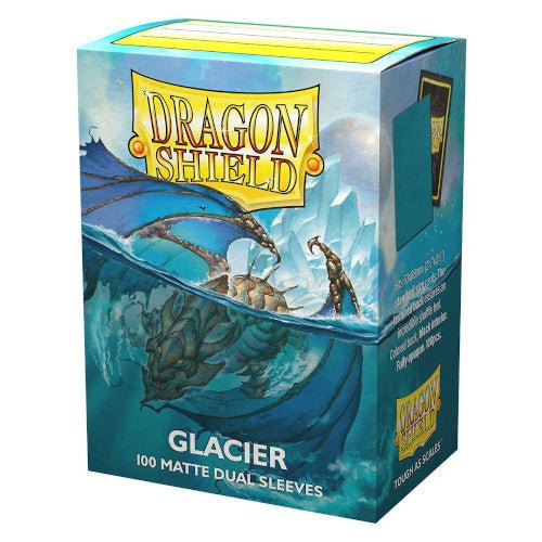 Dragon Shield - Matte Dual Standard Size Sleeves 100pk - Glacier Miniom