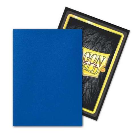 Dragon Shield - Matte Dual Standard Size Sleeves 100pk - Wisdom Blue - Image 2