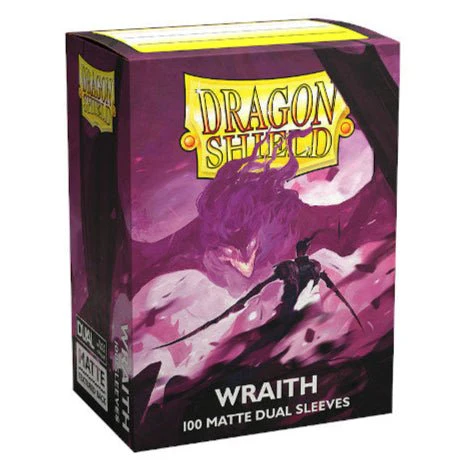 Dragon Shield - Matte Dual Standard Size Sleeves 100pk - Wraith