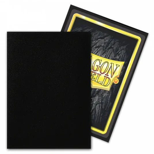 Dragon Shield - Matte Non-Glare Standard Size Sleeves 100pk - Black - Image 2