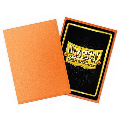 Dragon Shield - Matte Standard Size Sleeves 100pk - Amber - Image 2