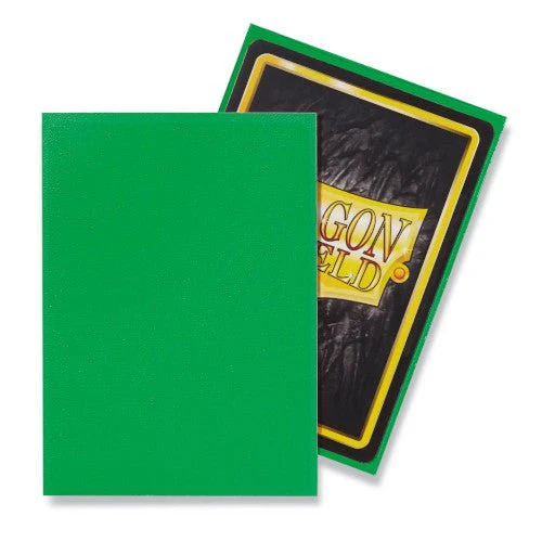 Dragon Shield - Matte Standard Size Sleeves 100pk - Apple Green - Image 2