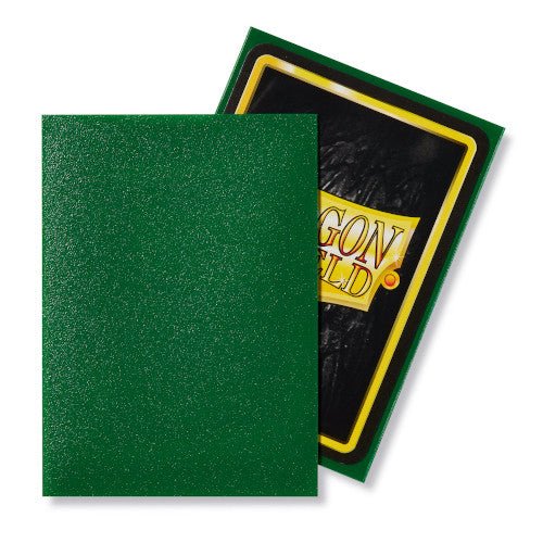 Dragon Shield - Matte Standard Size Sleeves 100pk - Emerald - Image 2