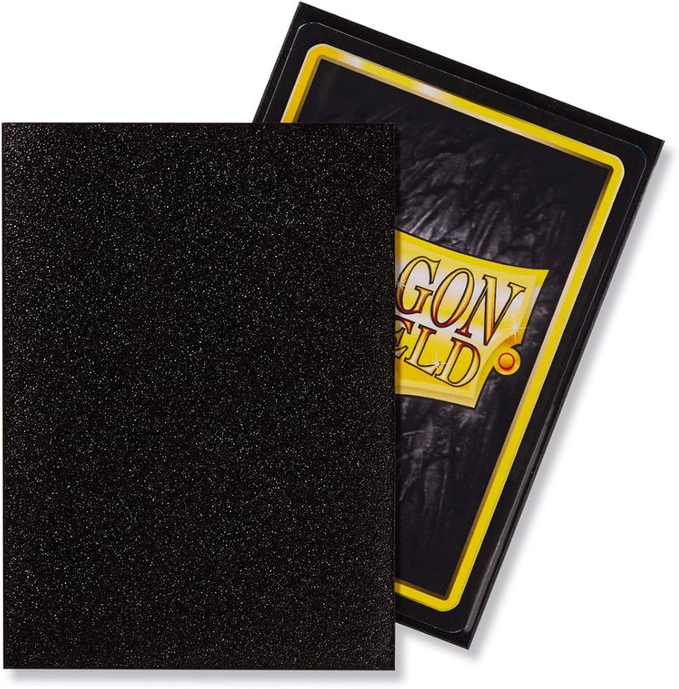Dragon Shield - Matte Standard Size Sleeves 100pk - Jet - Image 2