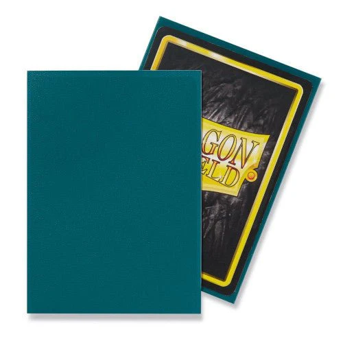 Dragon Shield - Matte Standard Size Sleeves 100pk - Petrol - Image 2