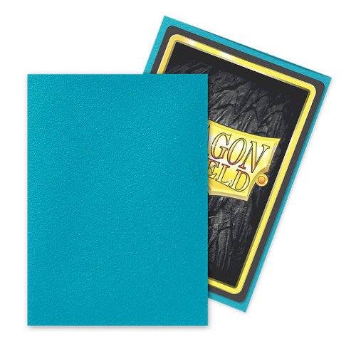 Dragon Shield - Matte Standard Size Sleeves 100pk - Players Choice Turquoise Atebeck - Image 2