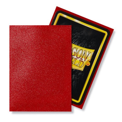 Dragon Shield - Matte Standard Size Sleeves 100pk - Ruby - Image 2