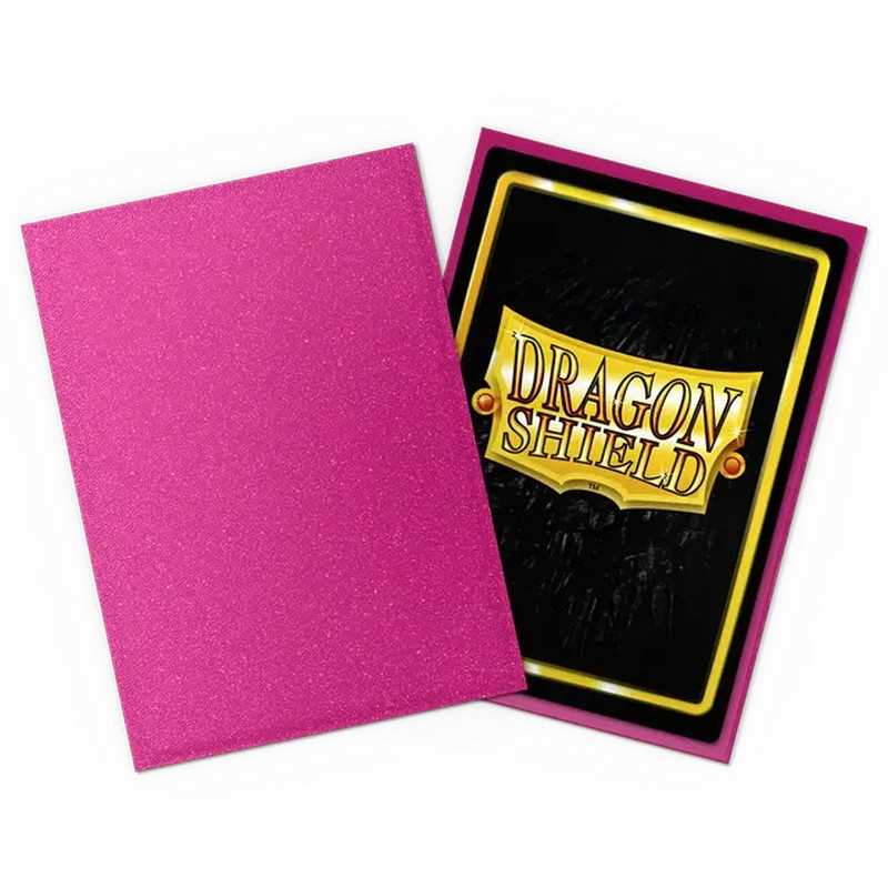 Dragon Shield Matte Standard Sleeves - Sparkles Pink Sapphire (100 ct.) - Image 2