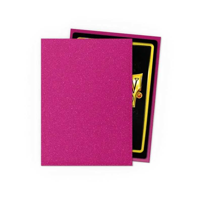 Dragon Shield Matte Standard Sleeves - Sparkles Pink Sapphire (100 ct.) - Image 3